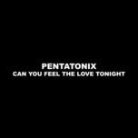can you feel the love tonight - pentatonix