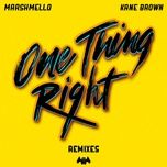 one thing right (firebeatz remix) - marshmello, kane brown