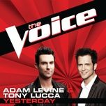 yesterday (the voice performance) - adam levine, tony lucca