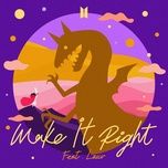 make it right - bts (bangtan boys), lauv