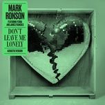 don't leave me lonely (acoustic version) - mark ronson, yebba, james francies