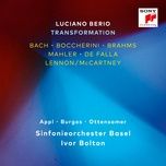 clarinet sonata no. 1 in f minor, op. 120 no. 1: iv. vivace (arr. for clarinet & orchestra by luciano berio) - sinfonieorchester basel, johannes brahms, ivor bolton, daniel ottensamer