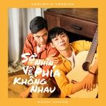 so nhin ve phia khong nhau (acoustic version) - nachi khang