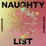 naughty list - liam payne, dixie d'amelio