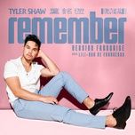 remember (version francaise) - tyler shaw, lili-ann de francesco