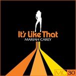 it's like that (david morales club remix) - mariah carey