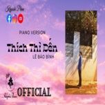 thich thi den (piano cover) - kiyoshi phan