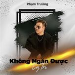 khong ngan duoc ly tri - pham truong