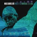 jean-pierre (live in montreal - july 7, 1983) - miles davis