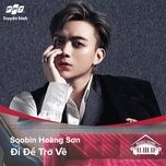 di de tro ve (music home mua 1) - soobin