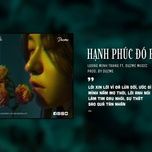 hanh phuc do em khong co (duzme remix) - luong minh trang