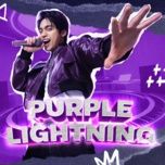 purple lightning - mono
