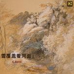 snow covering the river / 雪覆盖着河面 - ic band