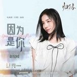 boi vi chinh la anh / 因为是你 (duong ve nha ost) - dang cap nhat