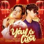 yeu la cuoi (jenny remix) - phat ho, x2x