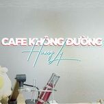 cafe khong duong cover - huong ly