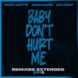 baby don't hurt me (djs from mars remix extended) - david guetta, anne-marie