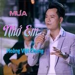 mua nho em - hoang viet chung