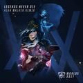 legends never die (remix) - league of legends, alan walker, against the current, mako