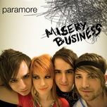 misery business (single version) - paramore