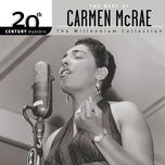 a nightingale sang in berkeley square - carmen mcrae