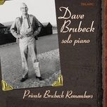 the last time i saw paris - dave brubeck