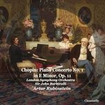 piano concerto no. 1 in e minor, op. 11: iii. rondo. vivace - london symphony orchestra, sir john barbirolli, artur rubinstein