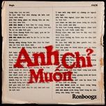 anh chi muon - ronboogz