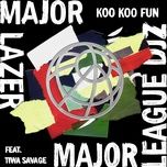 koo koo fun (extended) - major lazer, major league djz, tiwa savage