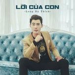loi cua con (instrumental) - long ba thich