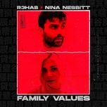 family values - r3hab, nina nesbitt