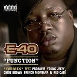 function (remix) - e-40, problem, chris brown, french montana, red cafe, young jeezy