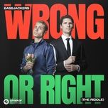 wrong or right (the riddle) [extended mix] - bassjackers