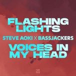 flashing lights - steve aoki, bassjackers