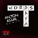 words (anton kuhl remix) - daya, anton kuhl