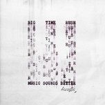 music sounds better (acoustic) - big time rush