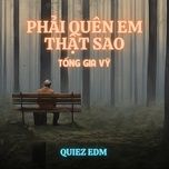 phai quen em that sao (quiez edm) - tong gia vy