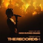 mashup tim trong nuoi tiec (live at the records 4) - gigi huong giang