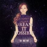 dream it possible - truong luong dinh (jane zhang)