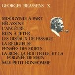 l'ancetre - georges brassens