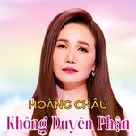 khuya nay anh di roi (#3) - hoang chau