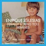 finally found you (fractal remix) - enrique iglesias, sammy adams