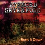 burn it down - avenged sevenfold