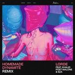 homemade dynamite (remix) - lorde, khalid, post malone, sza