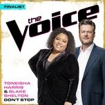 don't stop (the voice performance) - toneisha harris, blake shelton