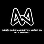 co hoi cuoi x anh biet em khong tin (hl remix) - various artists