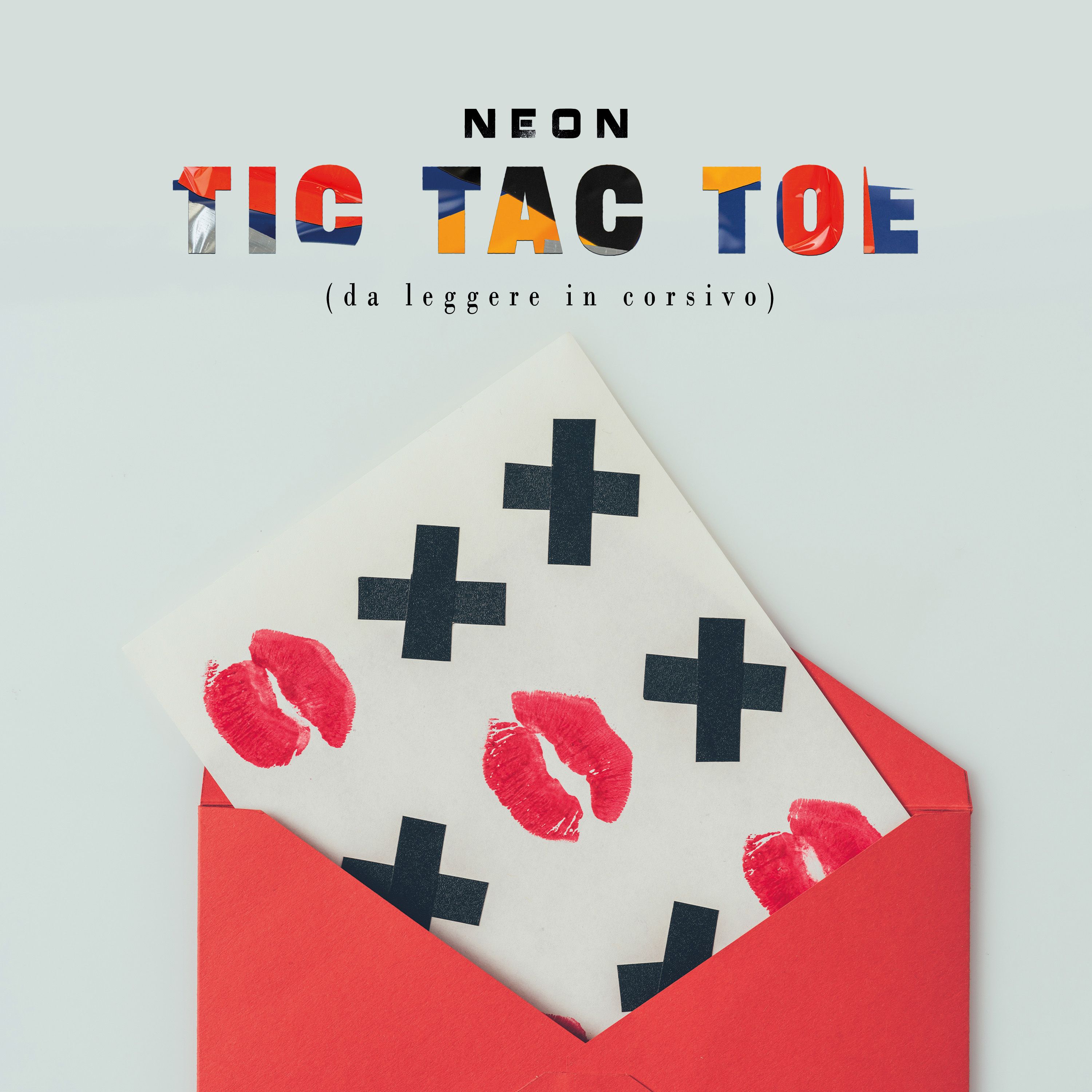 tic tac toe (da leggere in corsivo) - neon